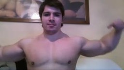 Huge Bb Show His Muscles ;) is Back