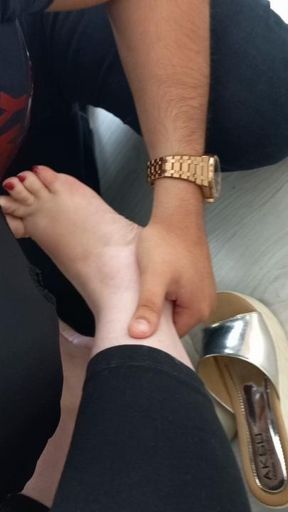 Deepfeet, trampling , faceslap, spit all in one !