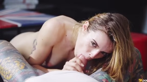 Alba Lala Licked and Fucked By Hung Tattooed Stud