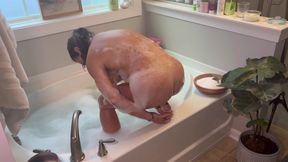 Tub Time Masturbation