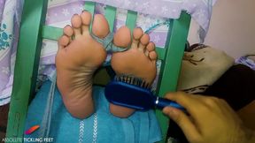Ticklish Feet In The Tickle Chair - Verified Amateurs