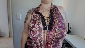 Huge Tits Caught You Looking at the Grocery Store