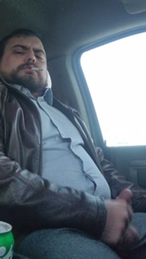 Bateing in my truck on lunchbreak