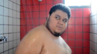 Gordinho leva vÁrios dildos na bunda