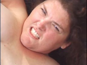 Big fat lesbian threesome pussy licking dildo playing
