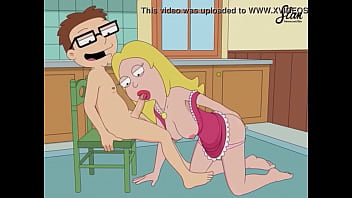 Francine smith giving a blowjob to her