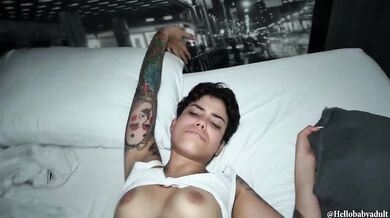 Wake up slap my face raw pussy missionary cumshot no bullshit