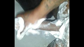 Long dick soapy masterbate
