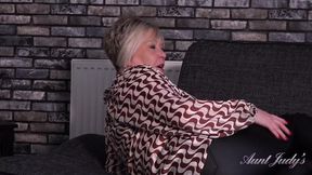 British Mature MILF Chantelle Blue shows off her massive tits and ass