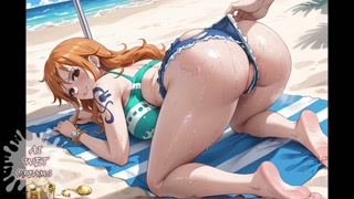 One Piece - Nami trades Booty for her Booty - ASMR/JOI/ROLEPLAY