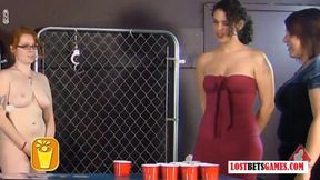 Strip Beer Pong has Never Been so Hot