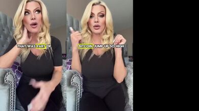 teases the blockchain with solo milf magic