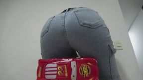 Canela Takes On Large McQueen