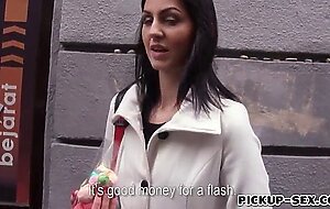 Amateur brunette eurobabe meg magic banged with stranger