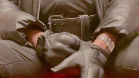 leather muscle bbc cock titplay