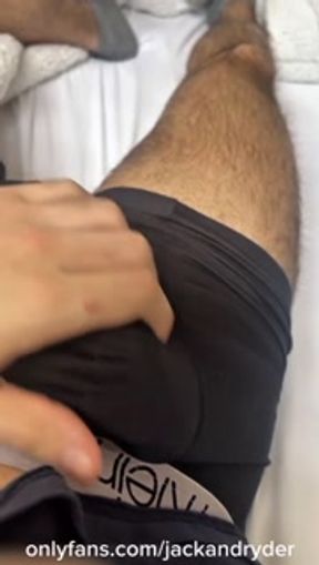 Hot Guy Caught Jerking off on Camera - Can You Handle Jack’s Cumshot