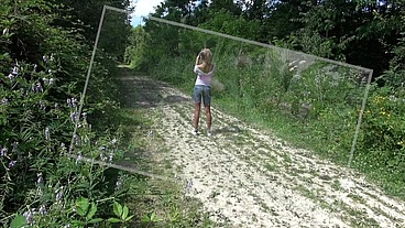 Anal fucking in natural Part 3