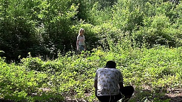 Anal fucking in natural Part 3