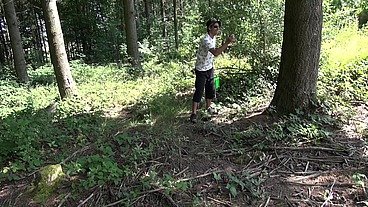 Anal fucking in natural Part 3