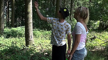 Anal fucking in natural Part 3
