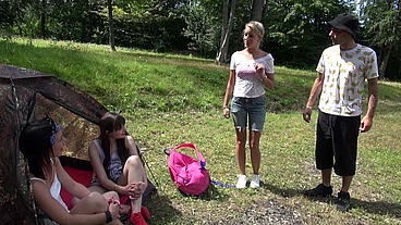 Anal fucking in natural Part 3