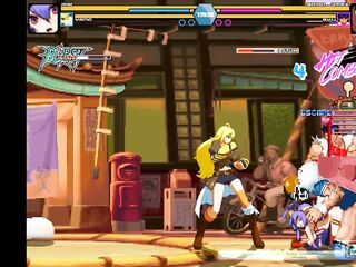 Marvelous babes has sex with chaps in erotic ryona manga gameplay movie