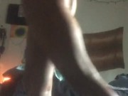 bussin a quick wine, goddess melanin flex to dancehall twerk ebony Caribbe