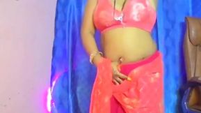 The Girl Shows Her Boobs Out of the Bra and Also Presses Her Boobs