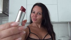 LIPS TO GLASS with lipstick 2bb