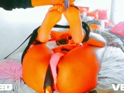 LESBIAN DOES TOYS ROPES BONDAGE VIBRATOR DOUBLE PENETRATION EXOTIC MIDGET