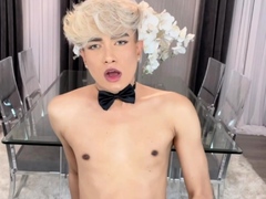 Hot Gay Asian Solo Action