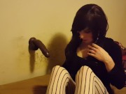 Sissy Slut Rachael Takes BBC Dildo