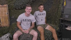 Military Jocks Ryan Jordan &amp_ Brandon Anderson Full Scene - ActiveDuty