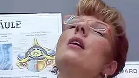 Sexy German Nurse In Pantyhose Fucks Her Patient Hard