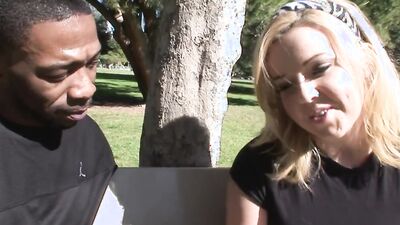 Emma Gets Picked up in the Park,and Gets Fucked Hard with a Big Black Cock!