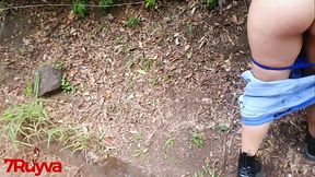 Dirty dick fucking the hottie in the park