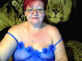 Webcam BBW show Big belly Fat ass 01