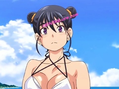 Honey Blonde 02 - Rough Beach Sex With Huge-Breasted Babe