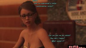 Courthouse Futa Drama turns to horny AF juicy threesome