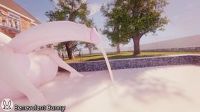 Remis Pool-filling Growth (giantess Futa Growth Animation)