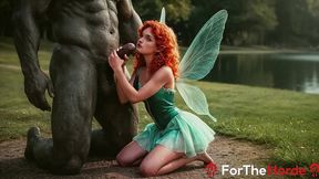 everyone asks the fairy godmother for help, but orc asks her sexy daughter [ai]