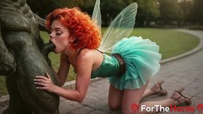 everyone asks the fairy godmother for help, but orc asks her sexy daughter [ai]