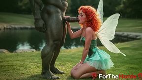 everyone asks the fairy godmother for help, but orc asks her sexy daughter [ai]