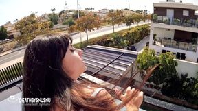 My Girlfriend Asks Me to Fuck Her on the Balcony and You Won't Believe What Happened