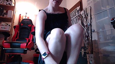 Sexy Italian milf destroys her favorite dress 4K