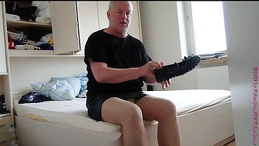 Nylonjunge testet neue Windeln ** Anziehen DWT **