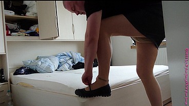 Nylonjunge testet neue Windeln ** Anziehen DWT **