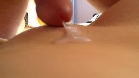 POV sex close up with cum shot