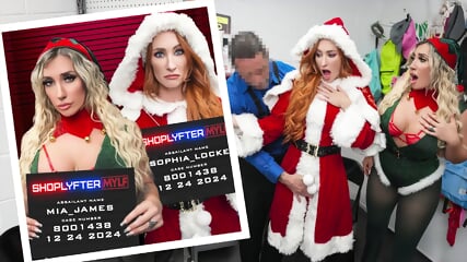 Sophia Locke & Mia James - Ho Ho Holiday Thieves