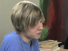 Teacher aide interview turn into rimjob and bangs